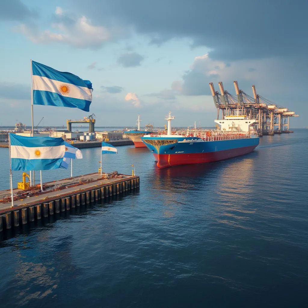 Exportación de gas argentino